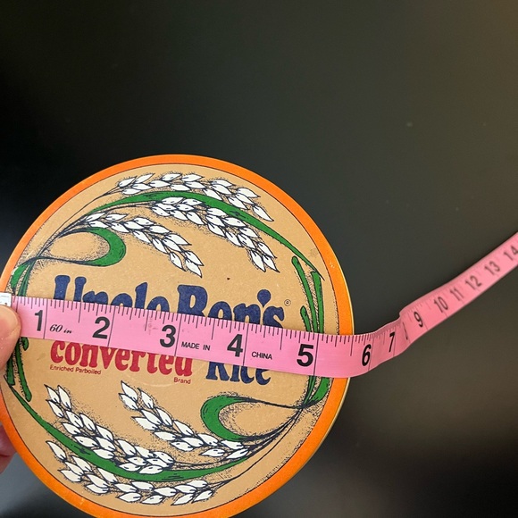 Vintage 1985 Uncle Ben’s Converted Rice Metal Tin with Lid - Picture 7 of 7